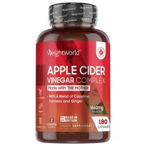 WeightWorld Apple Cider Vinegar Complex With “The Mother”