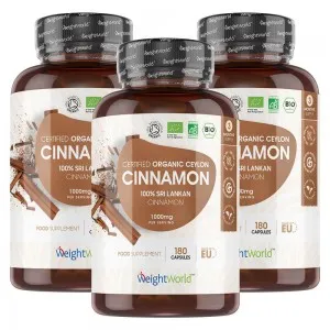 Organic Cinnamon Capsules Cinnamon Supplement for Wellness