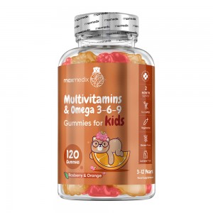 Bottle of maxmedix Kids Multivitamin Gummies