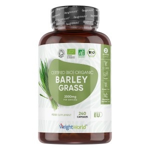 WeightWorld organic barley grass capsules