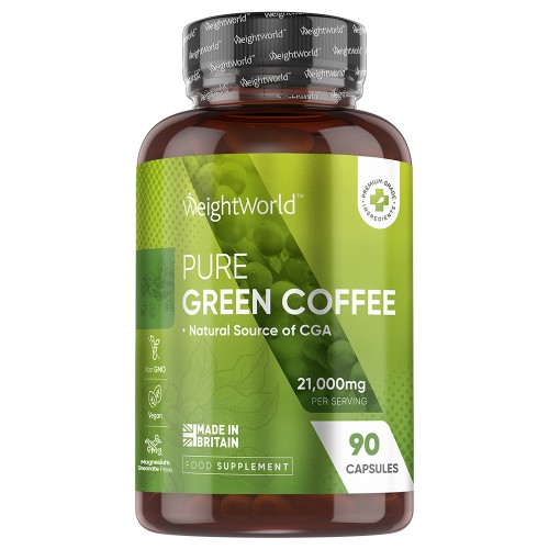 Pure Green Coffee Beans Capsules