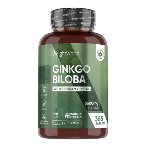 Ginkgo Biloba With Siberian Ginseng Tablets 