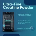 Creatine Monohydrate Micronised Unflavoured 500g Powder