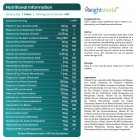 Nutritional information of our multivitamin and mineral tablets