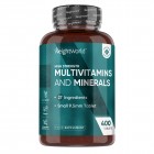 Bottle of WeightWorld multivitamin and mineral tablets